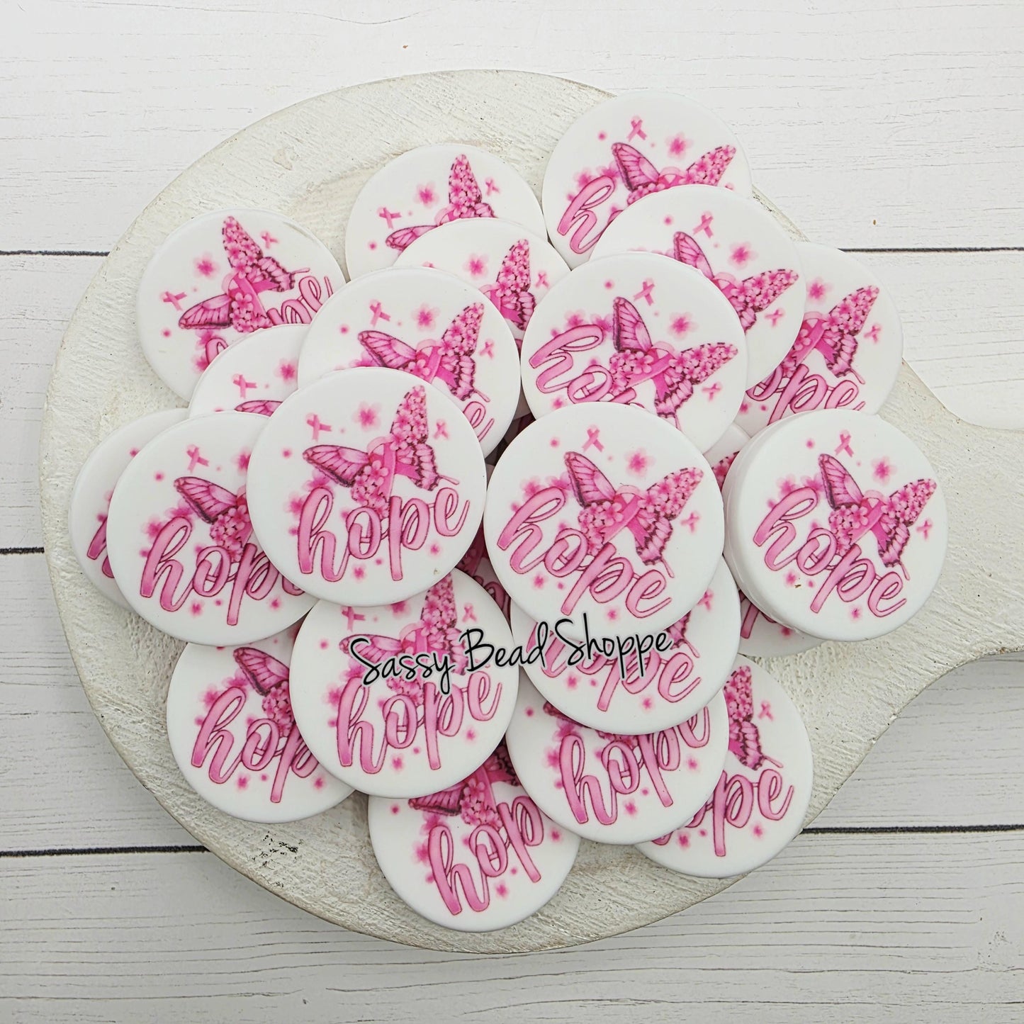 Butterfly Hope Focal Beads