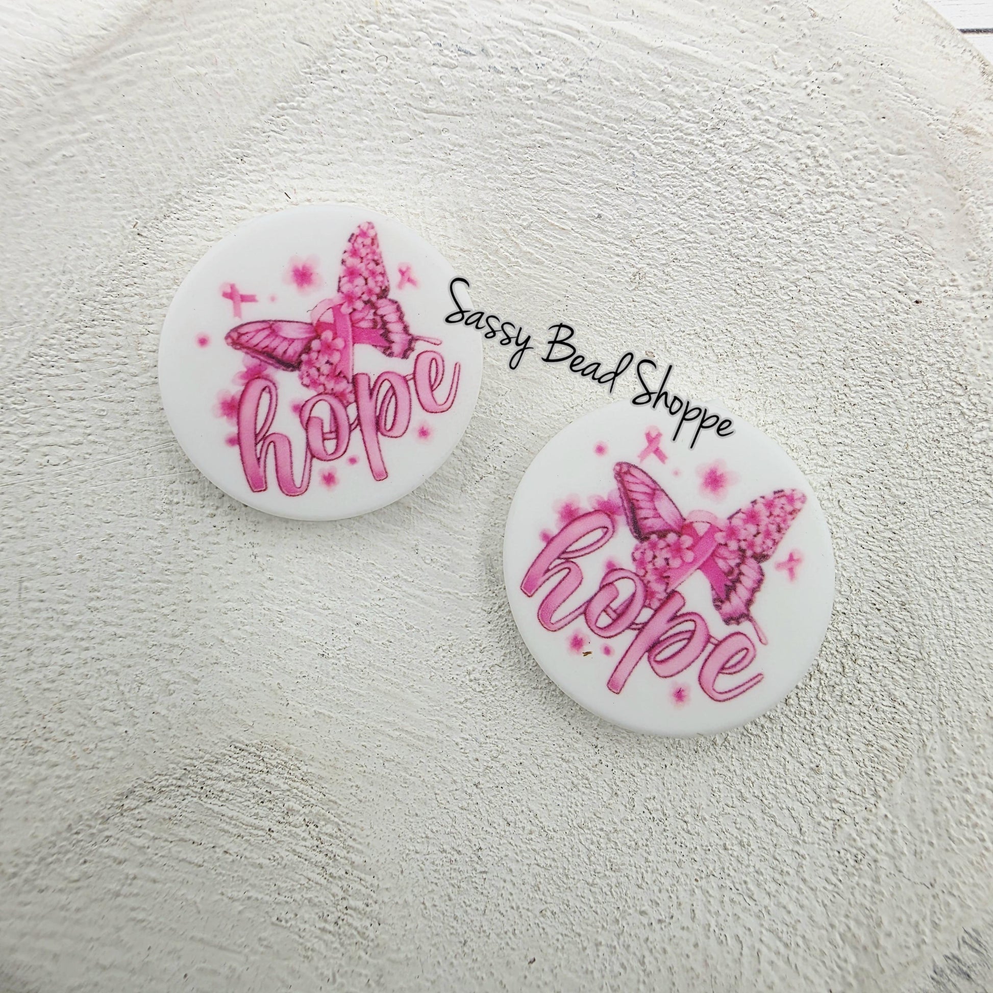 Butterfly Hope Focal Beads