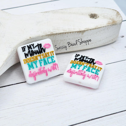 Sassy Bead Shoppe
If My Mouth Focal Bead Close Up