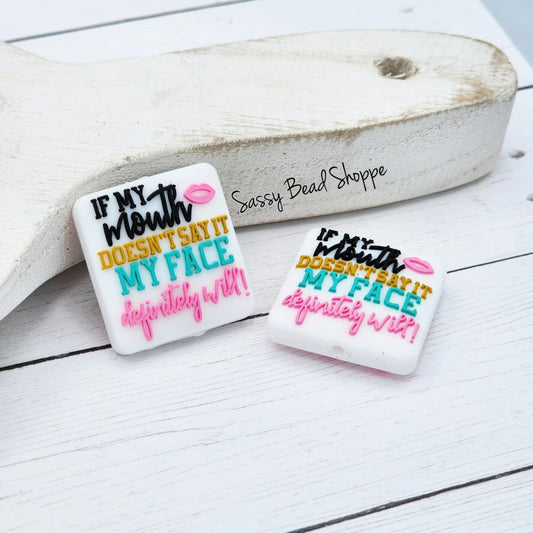 Sassy Bead Shoppe
If My Mouth Focal Bead Close Up