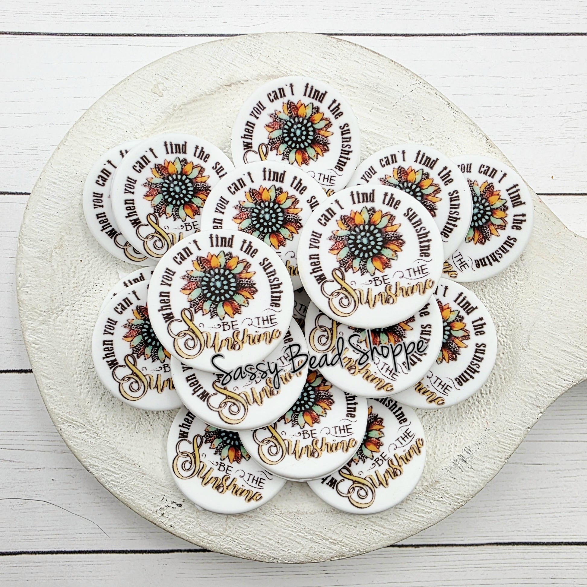 Be The Sunshine Focal Beads