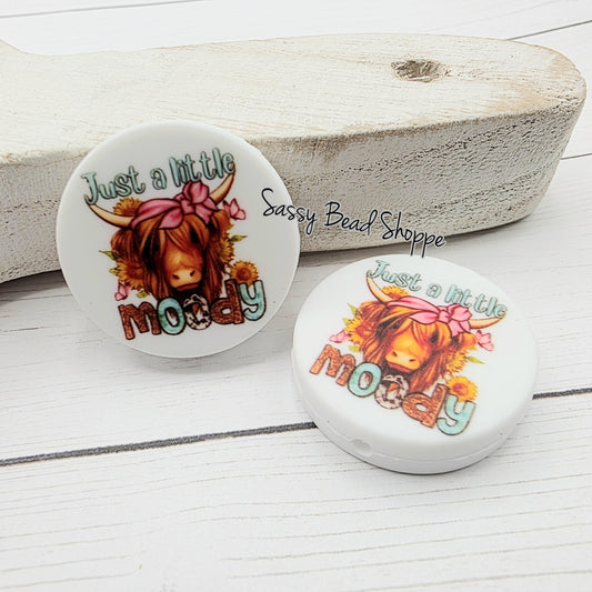 Just A Little Moody Focal Beads