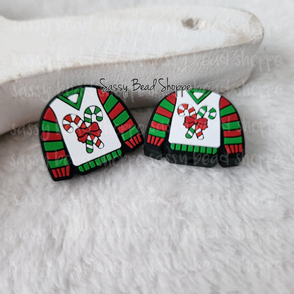 Sassy Bead Shoppe
Christmas Sweater Focal Bead Close Up