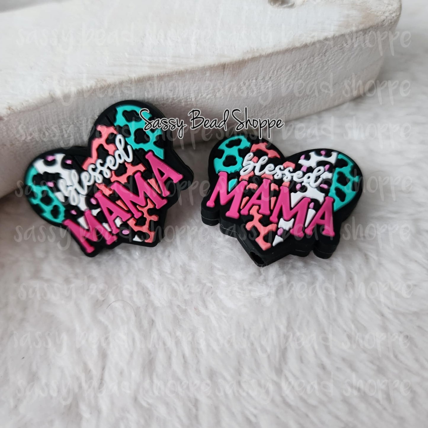 Sassy Bead Shoppe
Blessed Mama Focal Bead Close Up