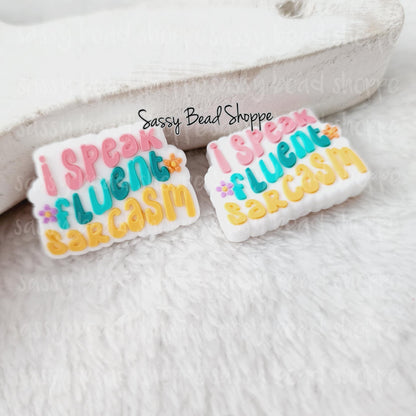 Sassy Bead Shoppe
Sarcasm Focal Bead Close Up