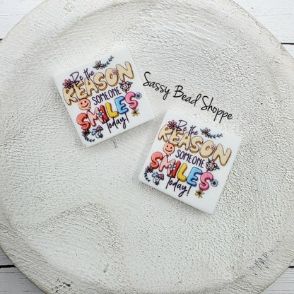 Reason Someone Smiles Focal Beads