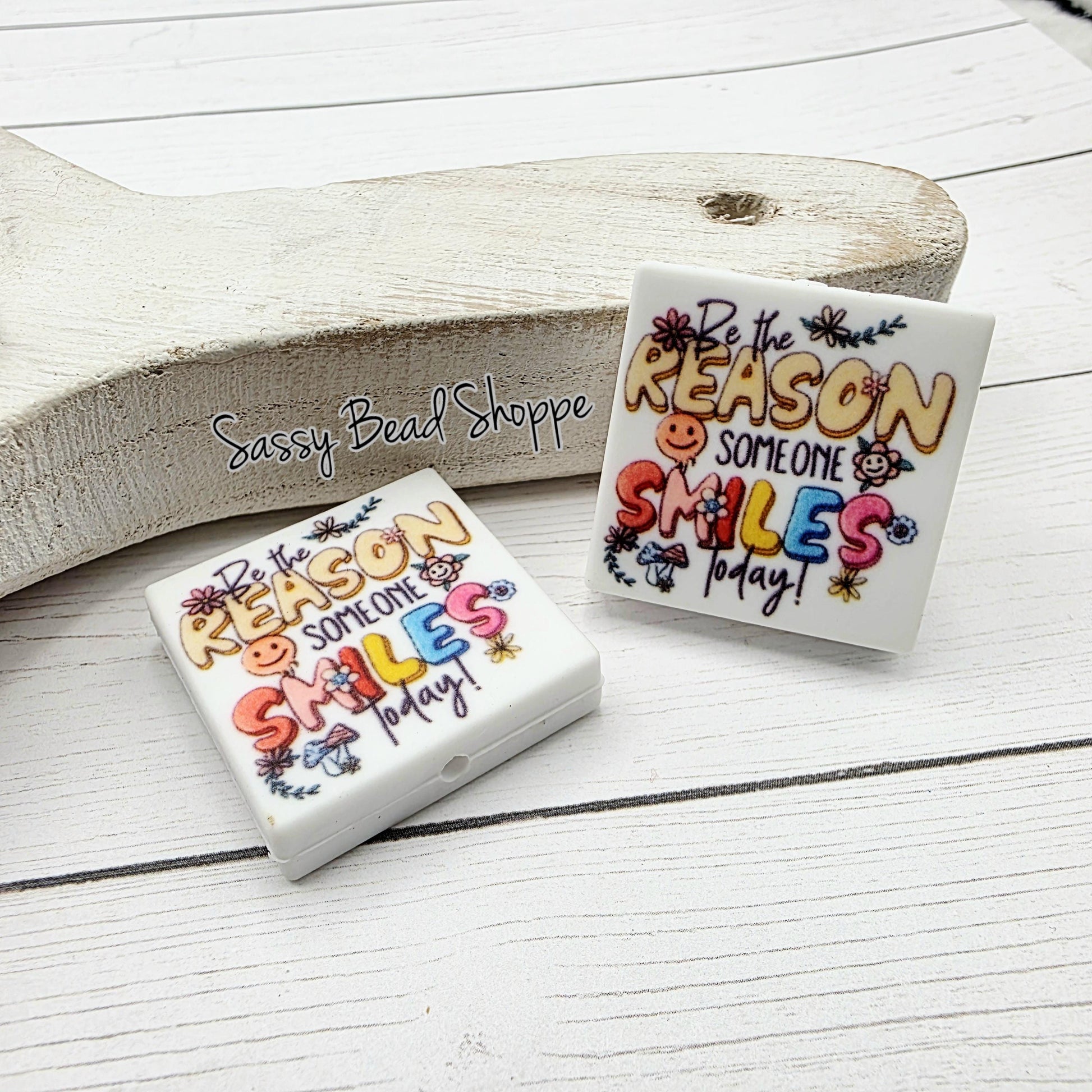 Reason Someone Smiles Focal Beads