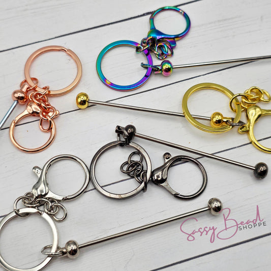Beadable Keychains
