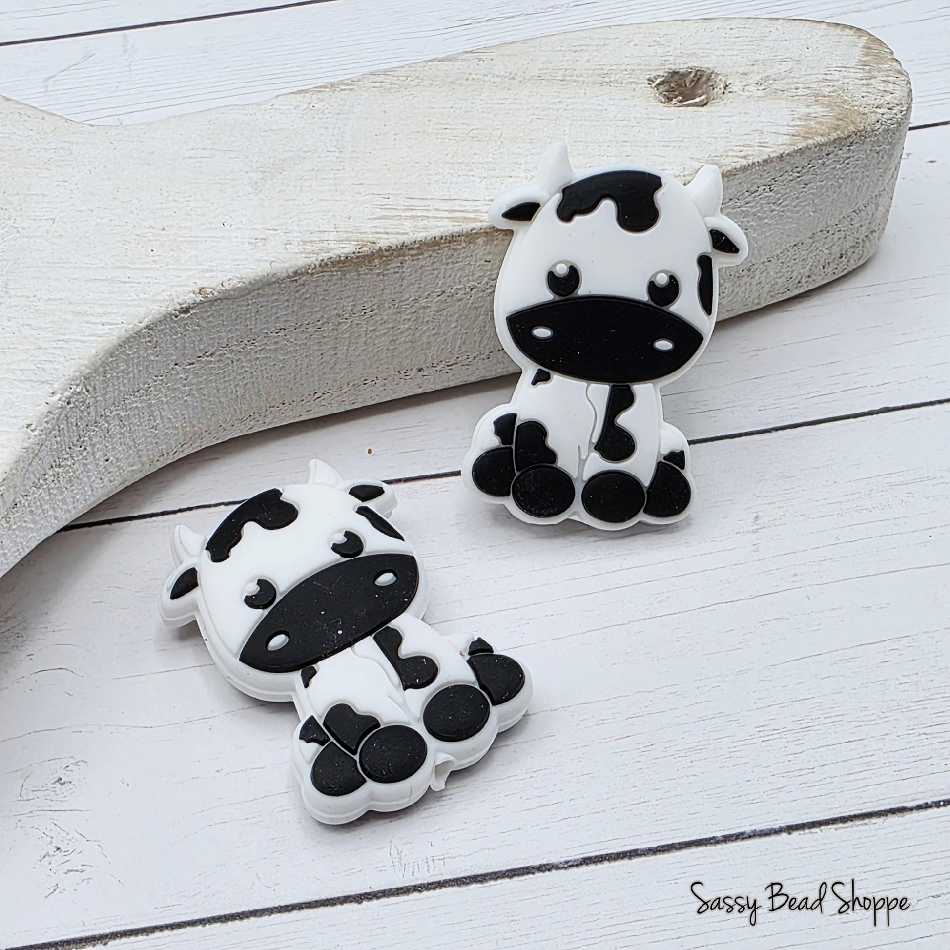 Black Cow Bead