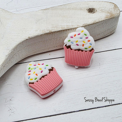 Cupcake Focal Beads