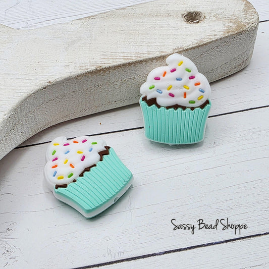 Cupcake Focal Beads