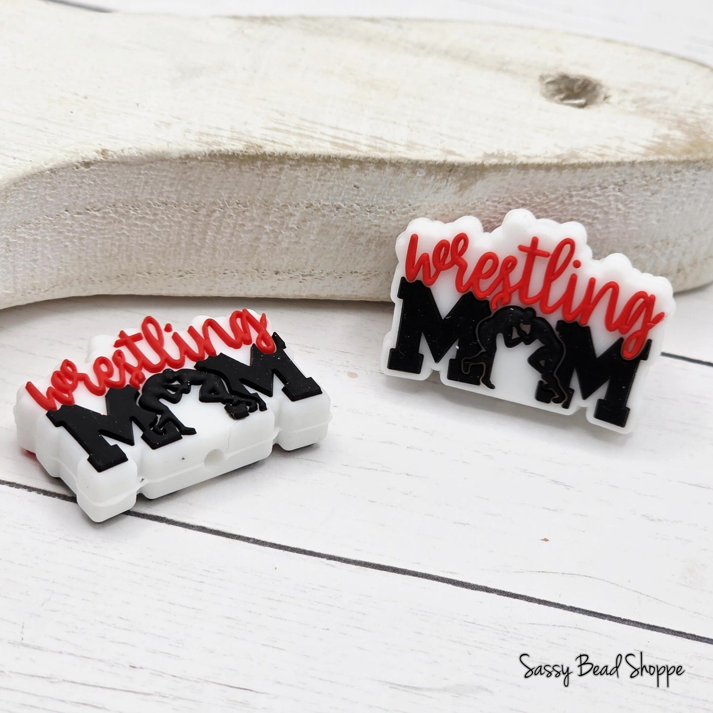 Baseball Mom Focal Beads