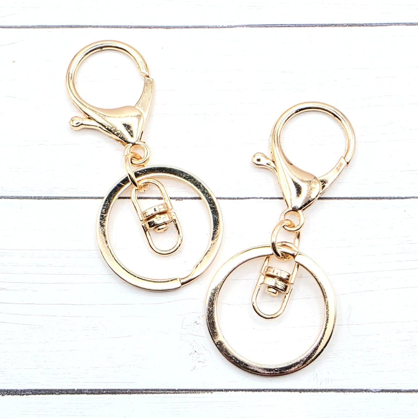 Silver Swivel Keychain with Lobster Clasp (Large) 66x30mm