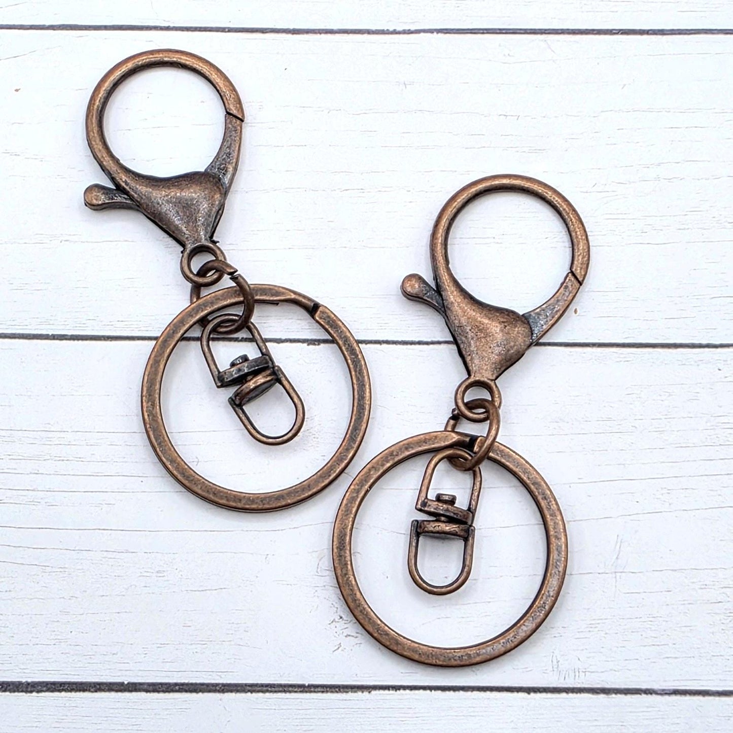 Silver Swivel Keychain with Lobster Clasp (Large) 66x30mm