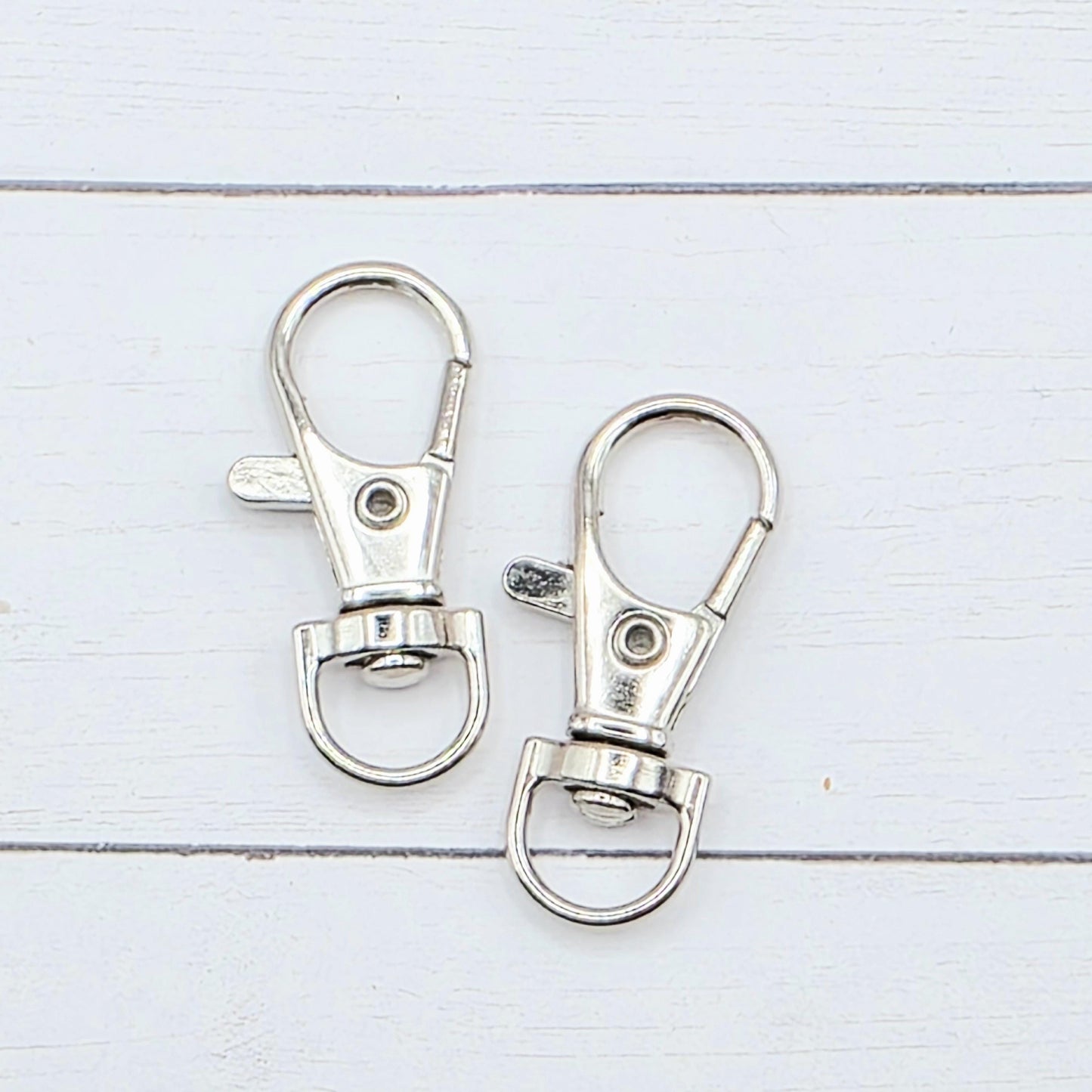 Silver Lanyard Swivel Lobster Clasp
