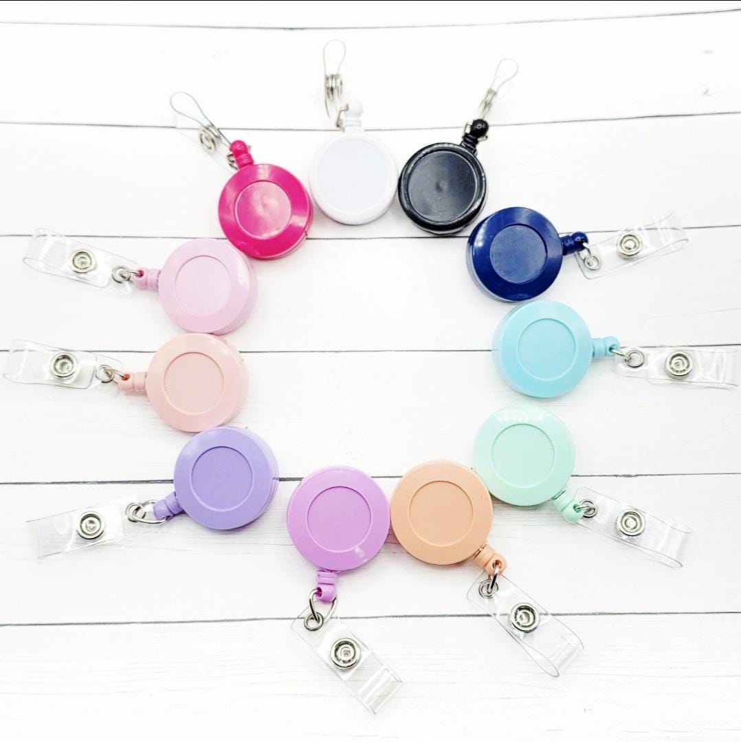 Hot Pink Badge Reel