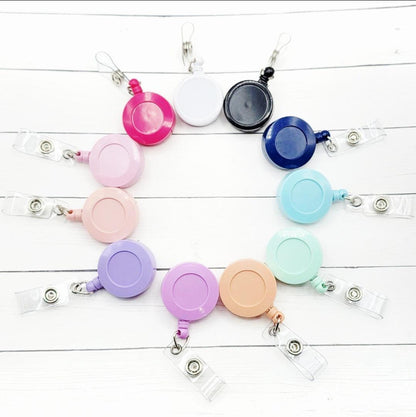 Hot Pink Badge Reel