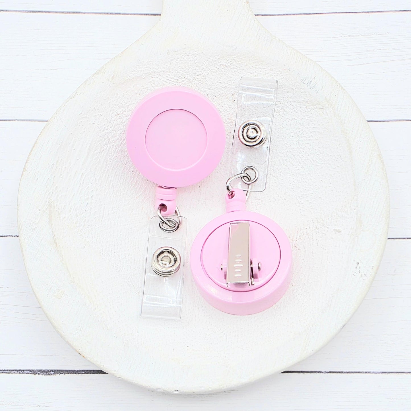 Hot Pink Badge Reel