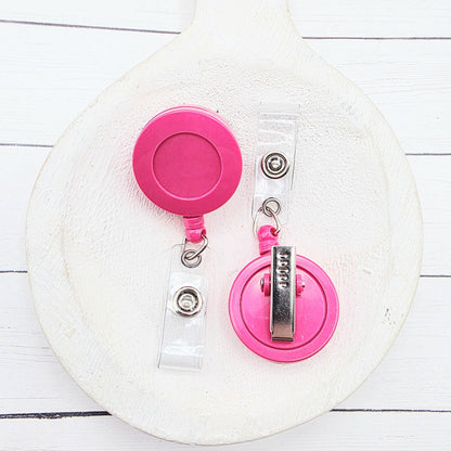 Hot Pink Badge Reel