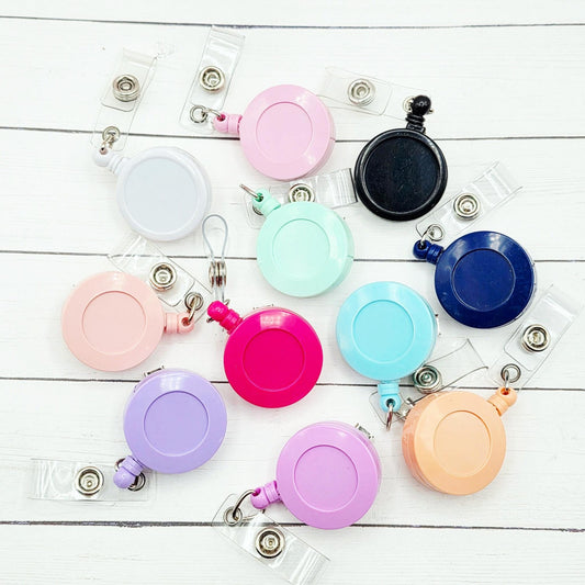 Hot Pink Badge Reel
