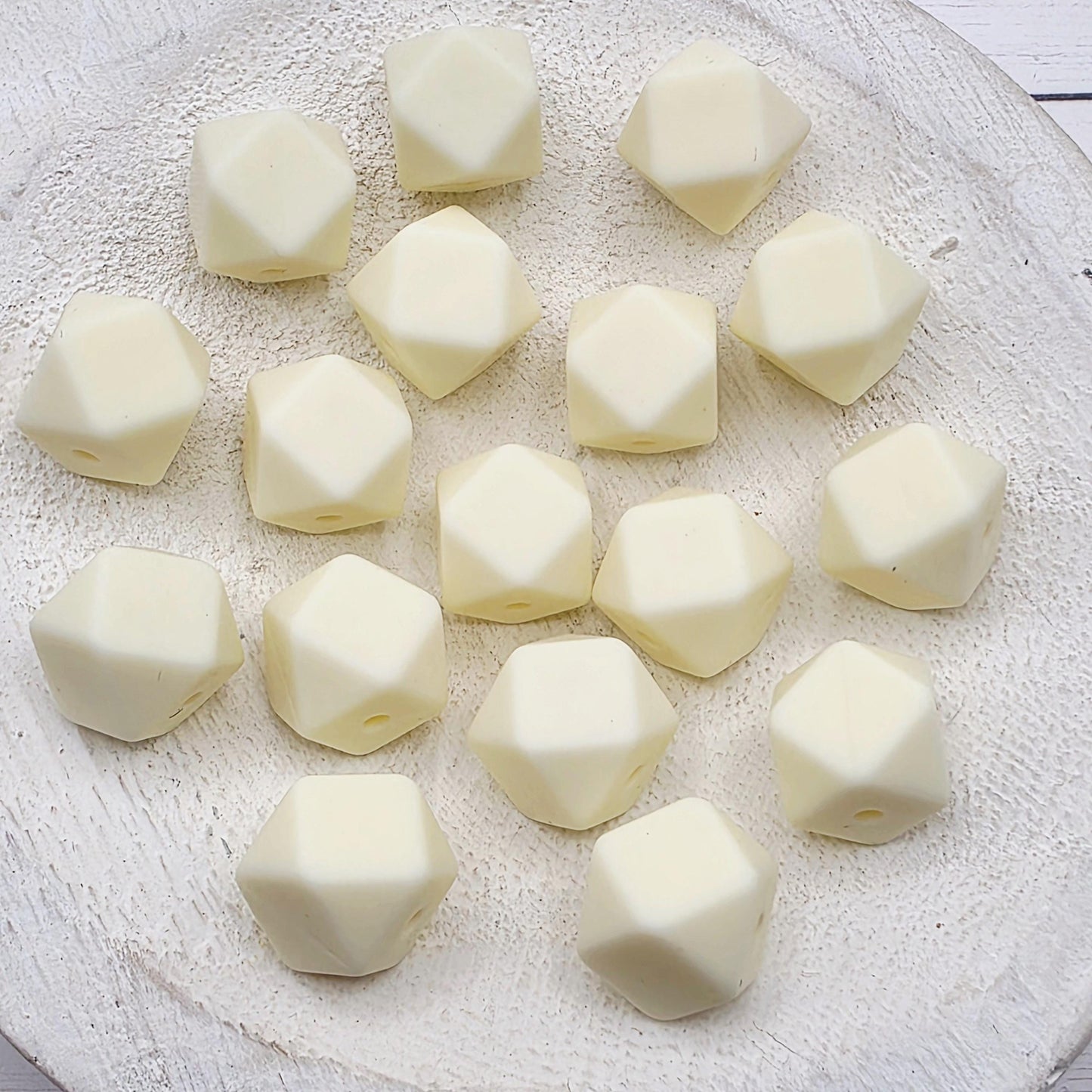 13mm Hexagon Silicone Beads, 10 Count, Silicone Beads for Pens, Keychains, Jewelry Making & DIY Crafts
