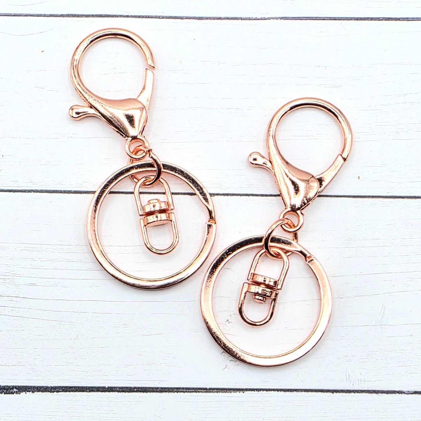 Silver Swivel Keychain with Lobster Clasp (Large) 66x30mm
