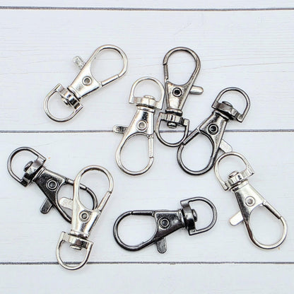 Silver Lanyard Swivel Lobster Clasp