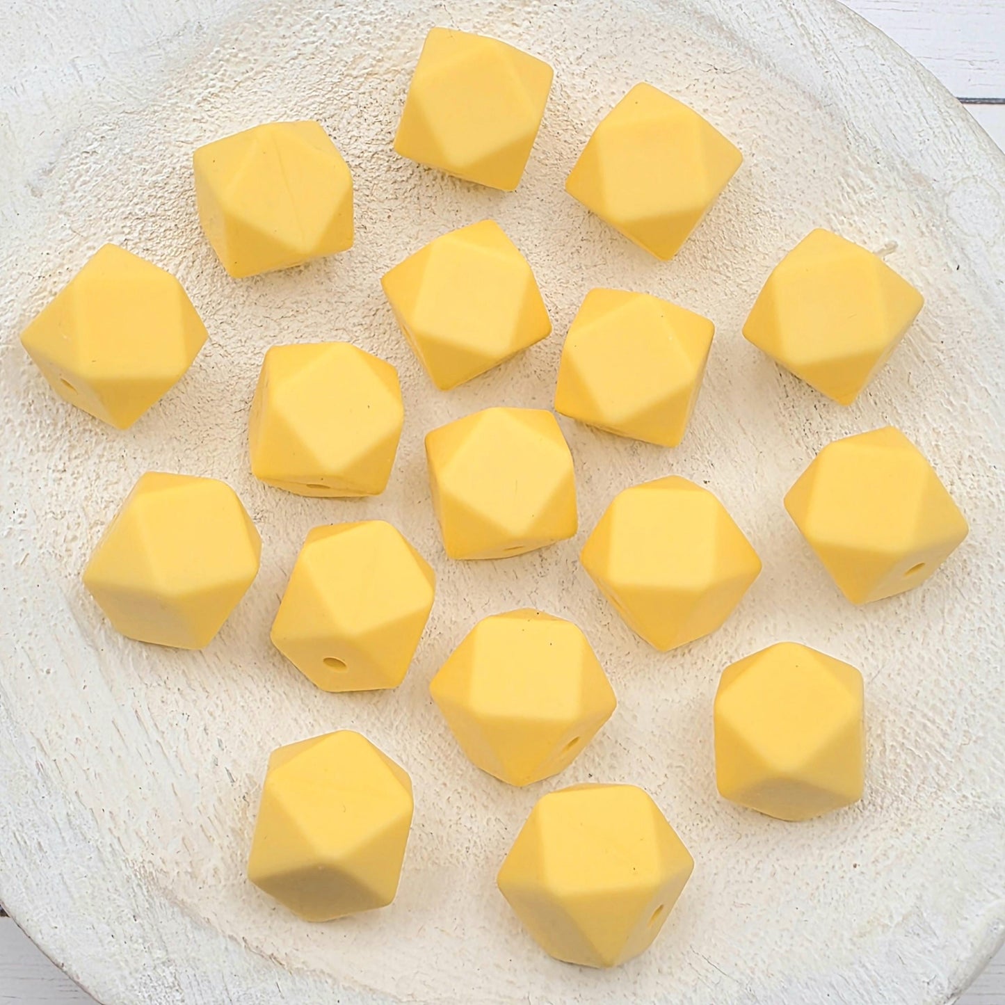 13mm Hexagon Silicone Beads, 10 Count, Silicone Beads for Pens, Keychains, Jewelry Making & DIY Crafts