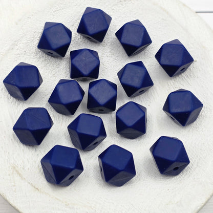 13mm Hexagon Silicone Beads, 10 Count, Silicone Beads for Pens, Keychains, Jewelry Making & DIY Crafts