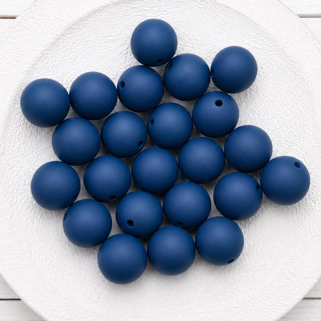 Patriotic Silicone Beads | Americana Bead Collection | Red White & Blue Beads