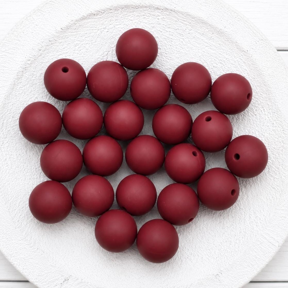 Patriotic Silicone Beads | Americana Bead Collection | Red White & Blue Beads
