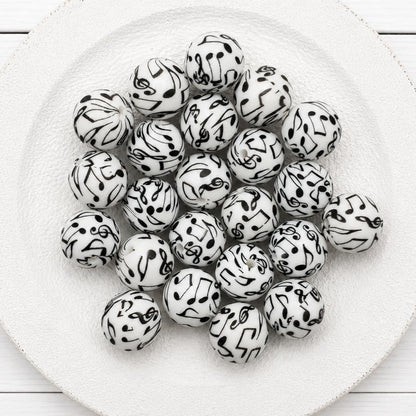 School Sports Silicone Beads, 10 count, School Days Collection, Beads for Pens Keychains DIY Crafts