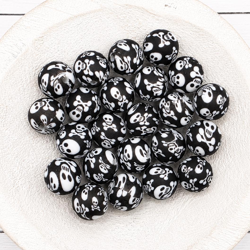 Halloween Silicone Beads, 10 count, Haunted Hollow Collection, Beads for Pens Keychains DIY Crafts