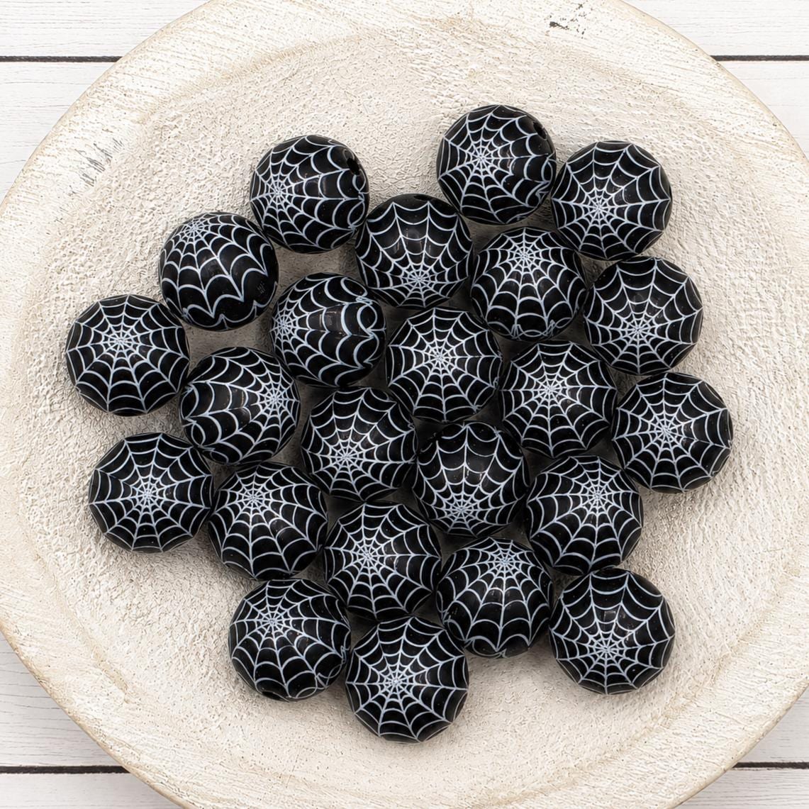 Halloween Silicone Beads, 10 count, Haunted Hollow Collection, Beads for Pens Keychains DIY Crafts