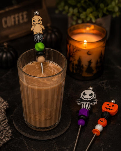 Your Worst Nightmare Halloween Stir Stick Set, Coffee Stir Sticks, Set of 3