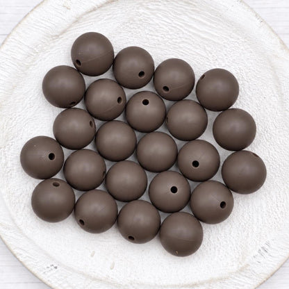 Hello Harvest 15mm Silicone Beads, (10 or 24 count), Fall Collection