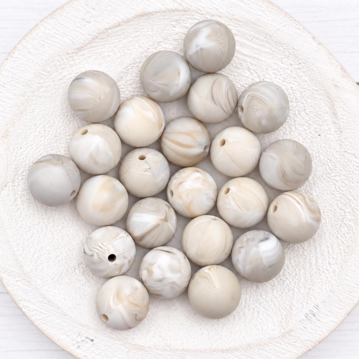 Hello Harvest 15mm Silicone Beads, (10 or 24 count), Fall Collection