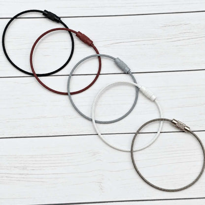 Everyday Neutrals Beadable Wire Rings, 5 Count