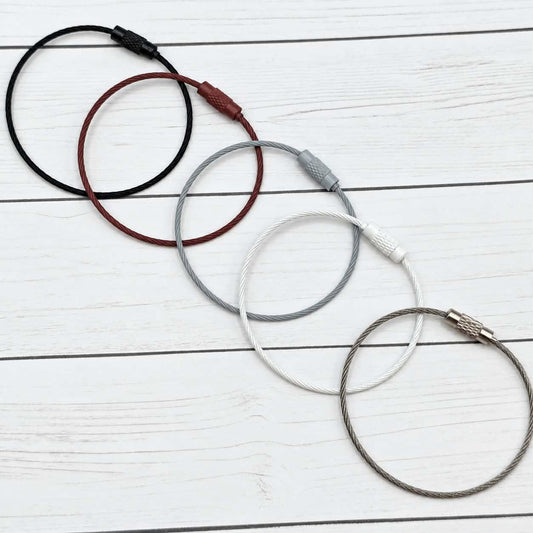 Everyday Neutrals Beadable Wire Rings, 5 Count