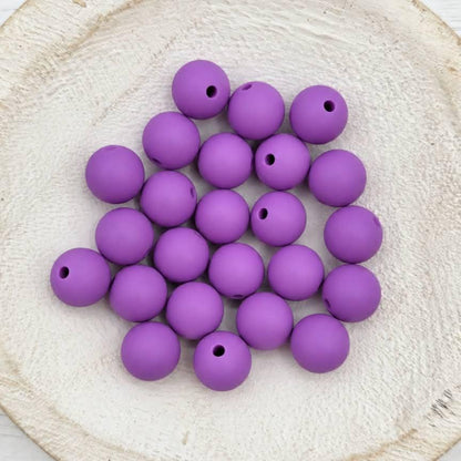 Dewberry 12mm Silicone Beads, 20 Count