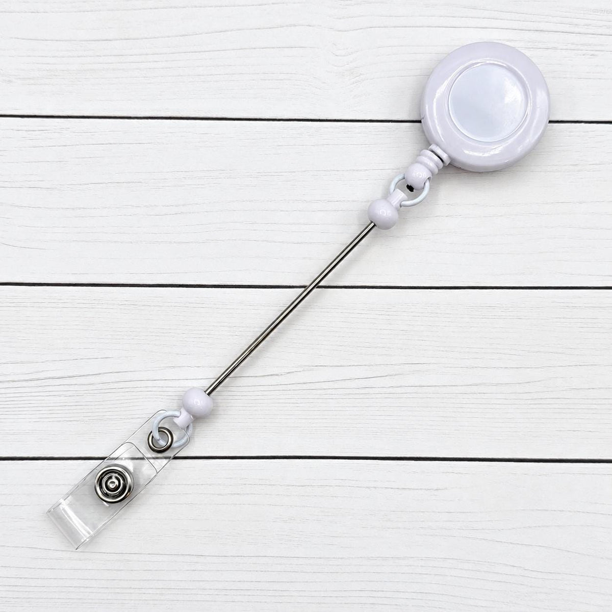 Beadable Bar Badge Reel