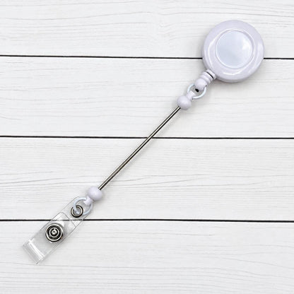Beadable Bar Badge Reel