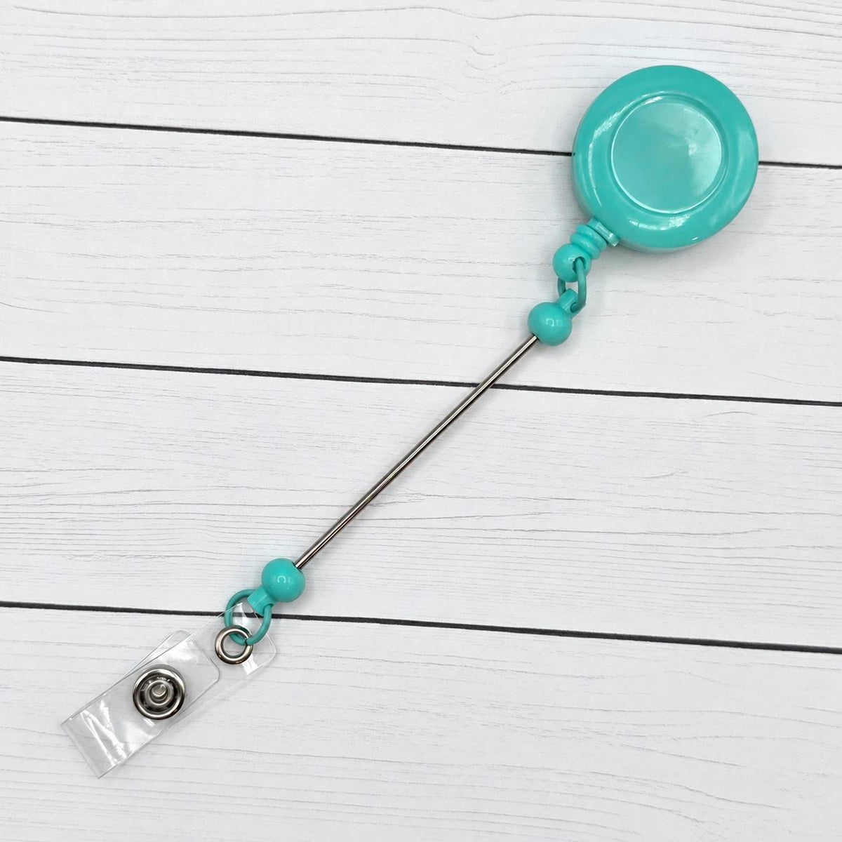 Beadable Bar Badge Reel