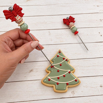 All Bowed Up Cookie Scribe, 4 or 6 inch, Stainless Steel Decorating Tool