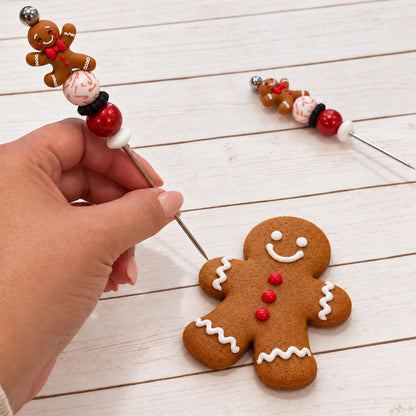Gingerbread Wishes Cookie Scribe, 4 or 6 inch Stainless Steel Decorating Tool