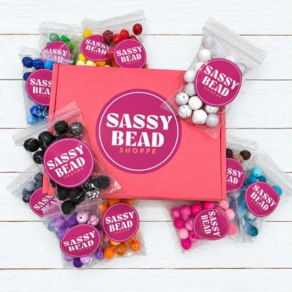15mm Silicone Bead Bundle | 12 Color Mix Packs | 288 Beads
