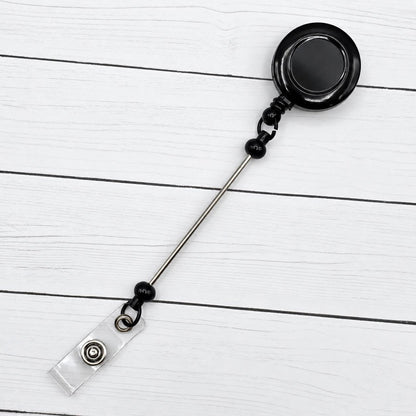Beadable Bar Badge Reel