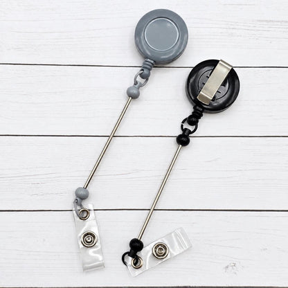 Beadable Bar Badge Reel