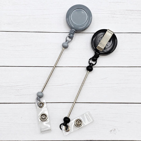 Beadable Bar Badge Reel