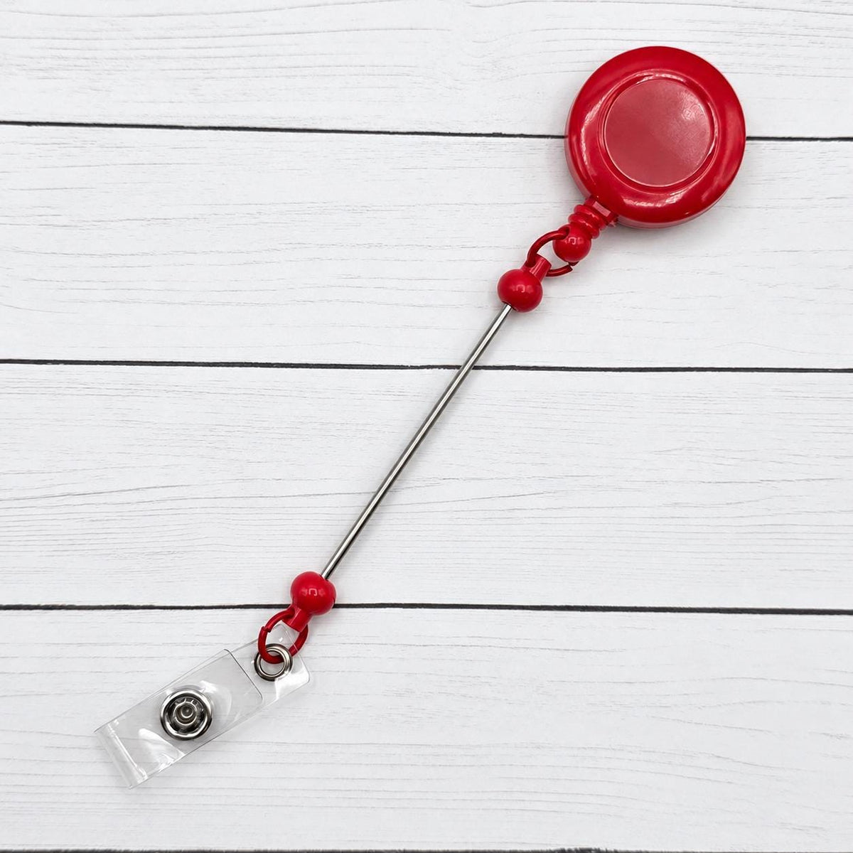 Beadable Bar Badge Reel
